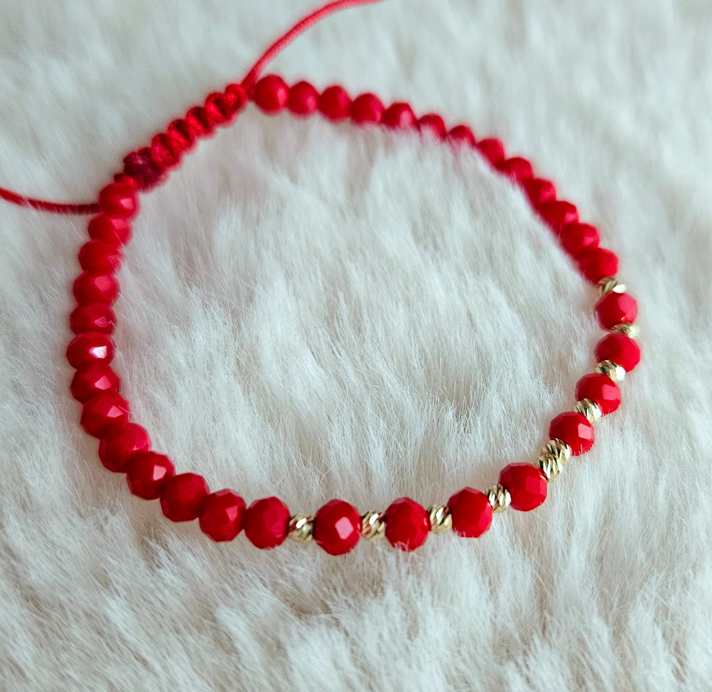 Bracciale Intrecciato - Croce - Pendente In Oro 14K