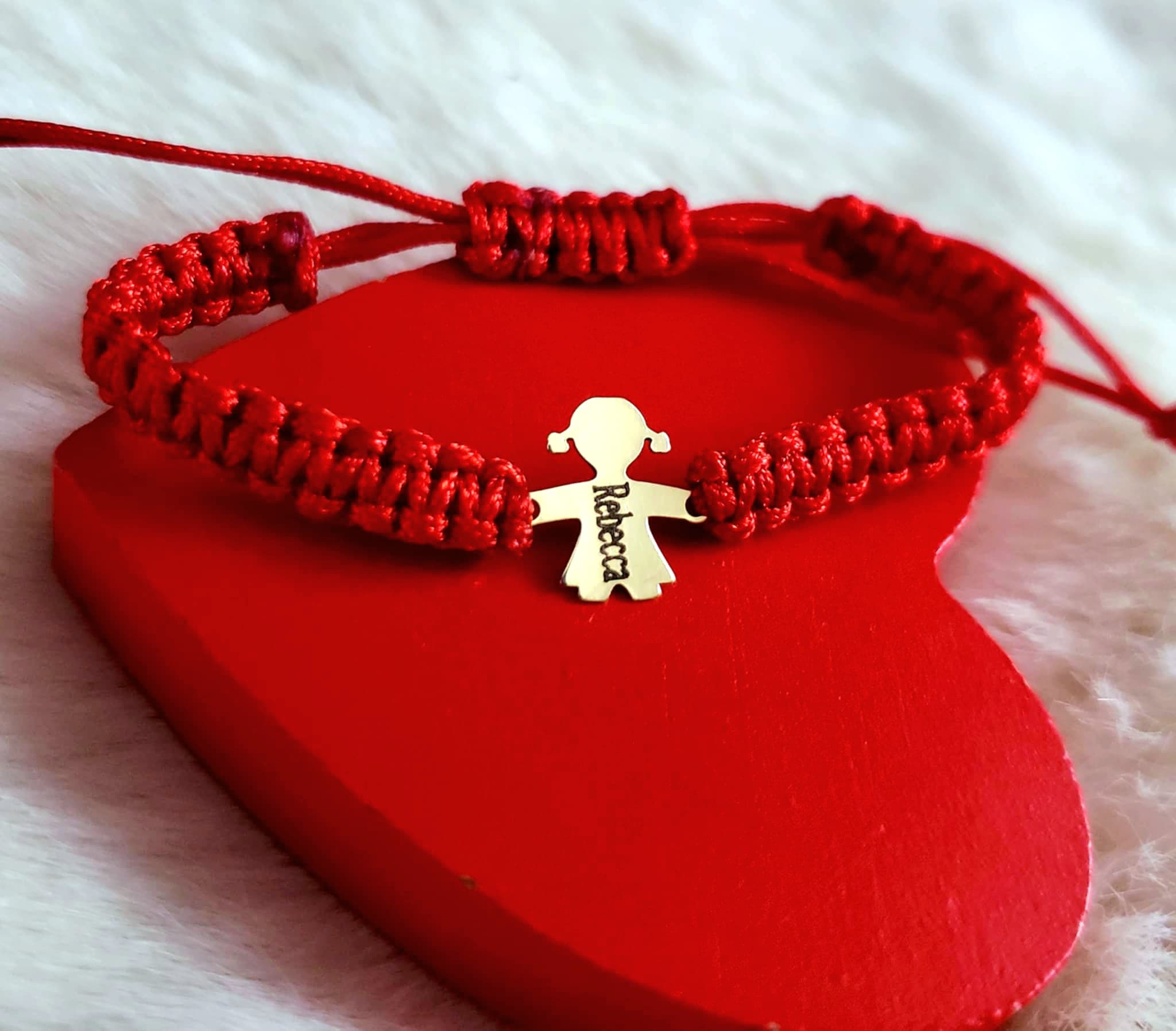 Bratara Impletita - Fetita - Pandantiv Aur 14K