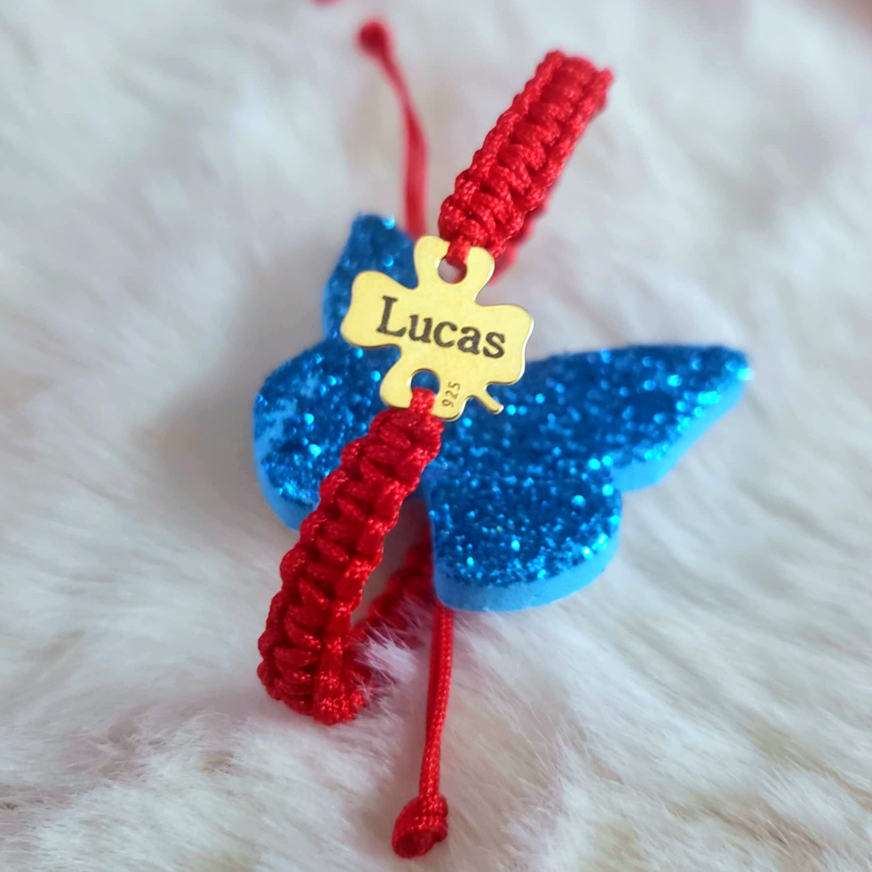 Bratara Personalizata - Trifoi Argint Placat cu Aur 24K