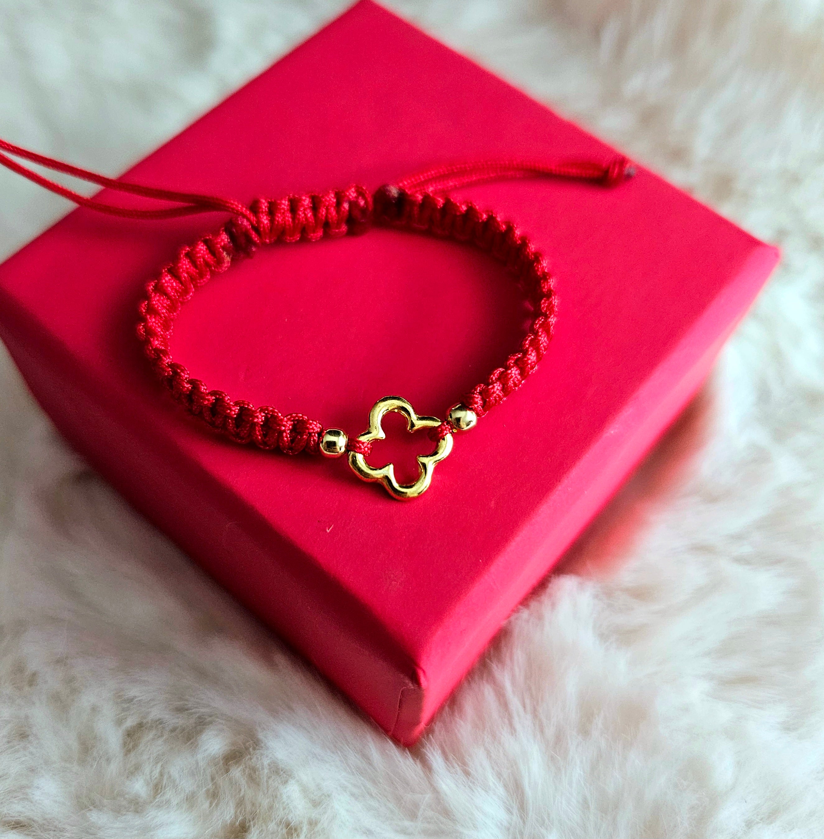 Bratara Impletita "Cruciulita mica" - Argint Placat Cu Aur 24K