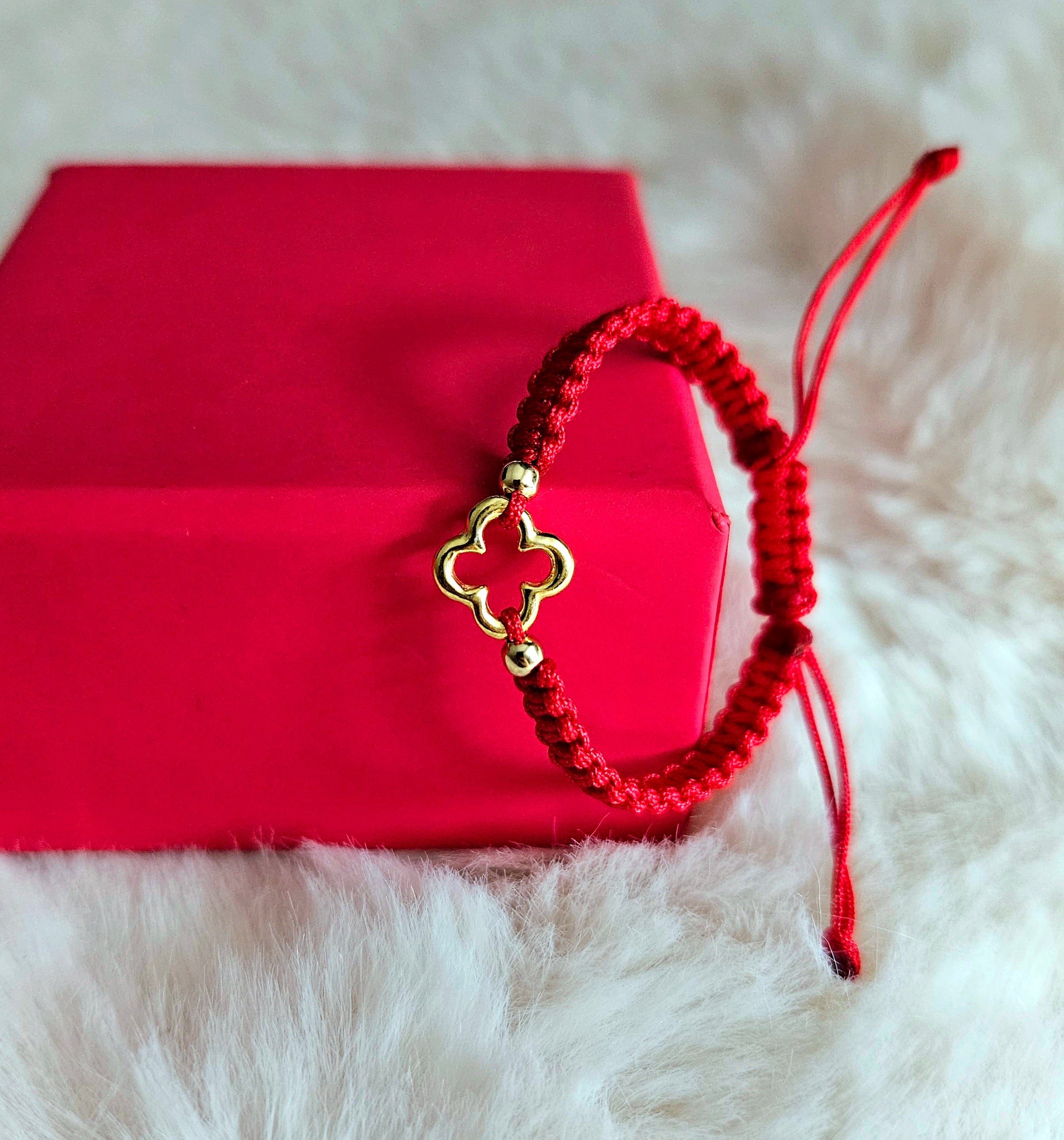 Bratara Impletita "Cruciulita mica" - Argint Placat Cu Aur 24K