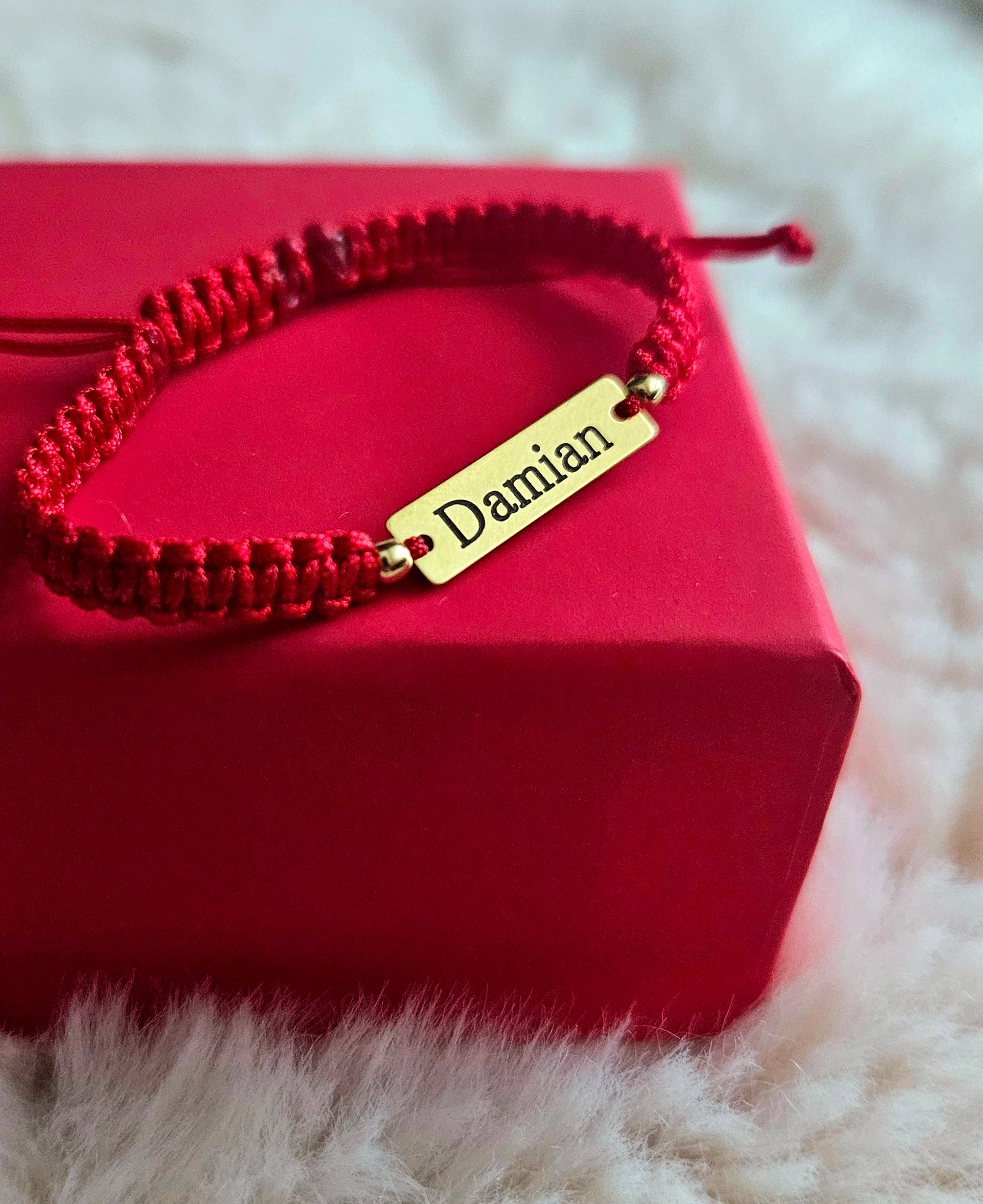 Bracciale Personalizzato - Targhetta 23mm Argento Placcato con Oro 24K