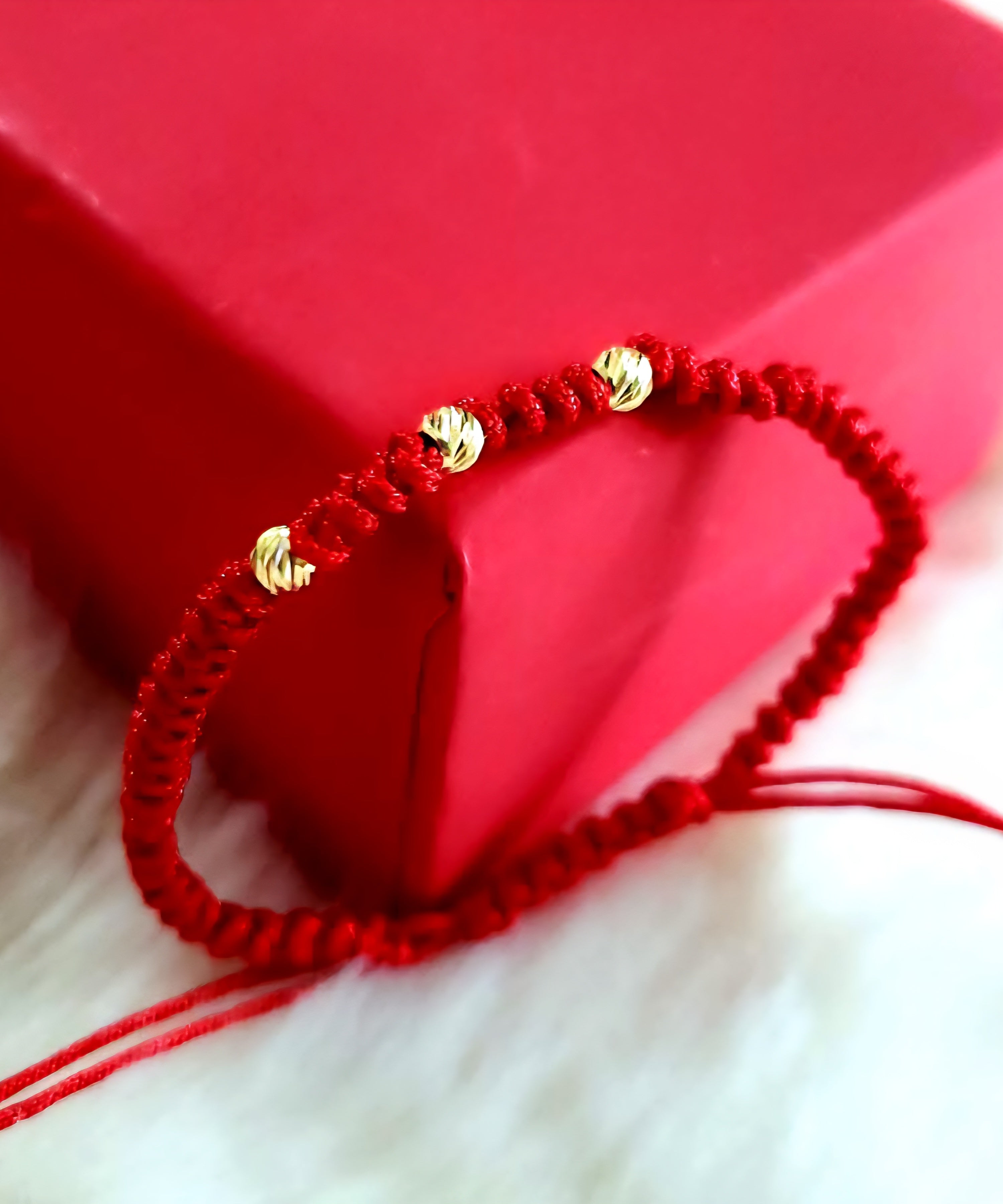 Bratara Impletita "Biluțe" - Argint Placat Cu Aur 24K