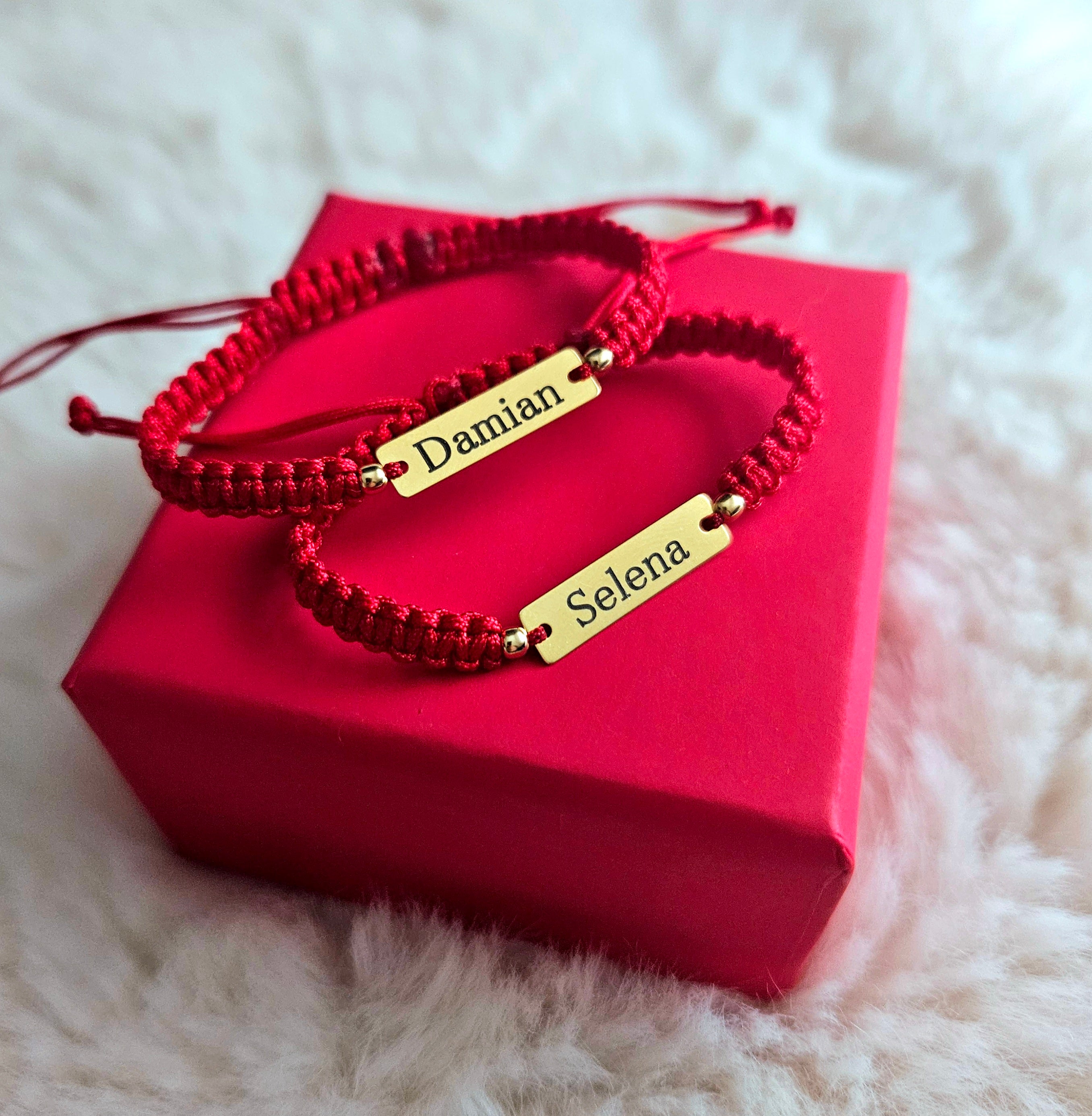 Bracciale Personalizzato - Targhetta 23mm Argento Placcato con Oro 24K