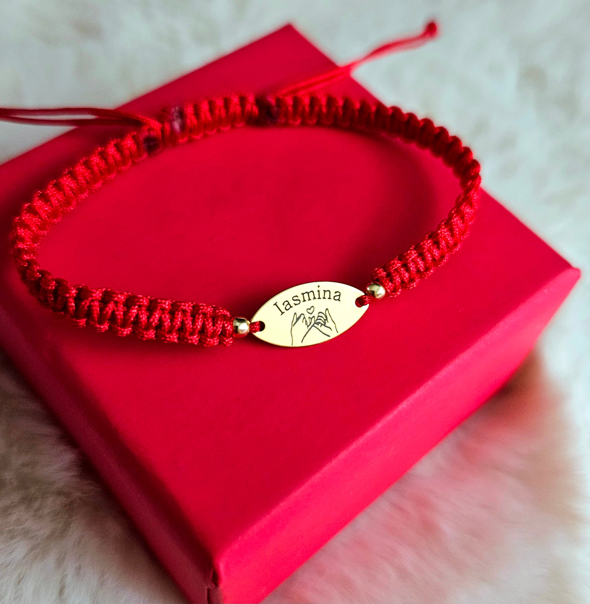 Bratara personalizata - Placuta Ovala 15mm Argint Placat Cu Aur 24K