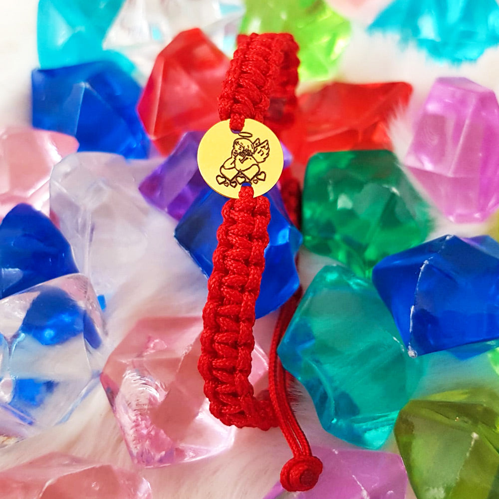 Bratara Impletita Personalizata Banut 10mm - Aur 14K